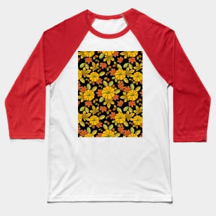 Autumn Pattern Baseball T-Shirt